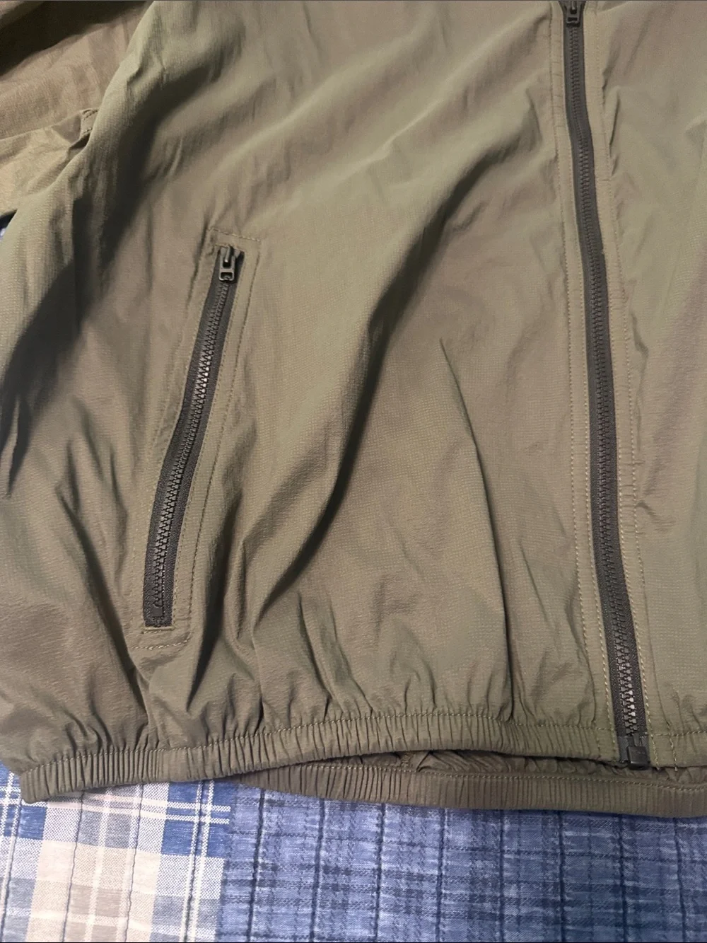 The North Face olive utility